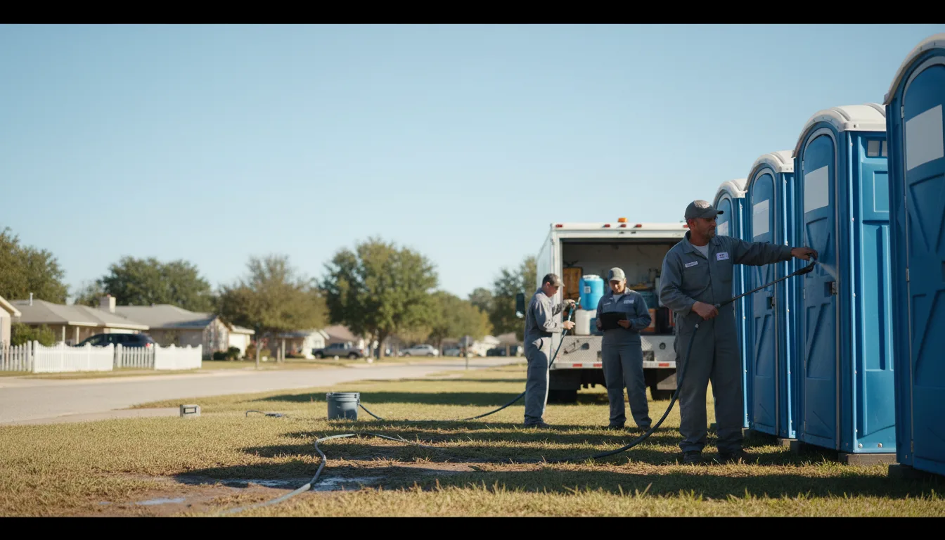 Long-Term Portable Toilet Rental in Cedar Point, KS near me